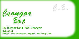 csongor bot business card